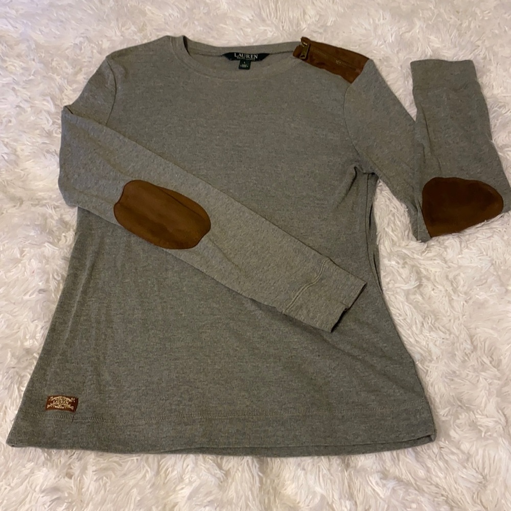 Ralph Lauren long sleeve shirt with elbows